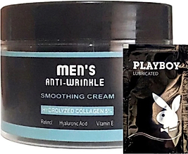 MEN'S ANTİ-WRİNKLE SMOOTHİNG CREAM 100 ML ERKEK YÜZ VE CİLT BAKIM KREMİ + 1 HEDİYE JEL