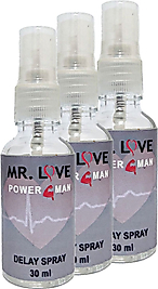 MSTERLOVE TİME STOP SPREY 3 ADET 30 ML / ERKEKLER IÇİN ÖZEL