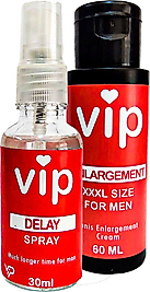 VİP ERKEĞİNSETİGECİKTİRİCİSPRAY + VİP BÜYÜTÜCÜKREM