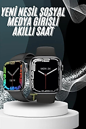 Yeni Model Akıllı Saat Dokunmatik Ekran Unisex Amoled Ekran 44 mm