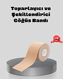 Suya Dayanıklı Görünmez Göğüs Bandı – Pamuklu ve Esnek Destek Bandı