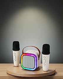 Kablosuz Karaoke Hoparlör Bluetooth 5.0 XUCZ2MİKROFONLUSPEAKER-4