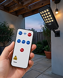 Güneş Enerjili LED Duvar ve Direk Lambası UCZZW7207SOLARLAMBA-3