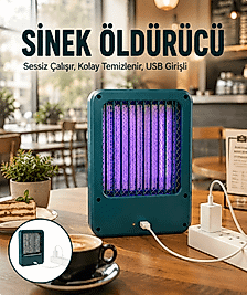 USB Girişli Uçan Böcek ve Sinek Yakalama Cihazı