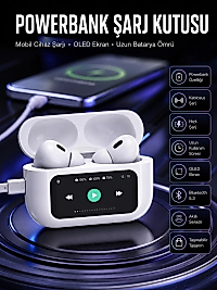 Kulak İçi Bluetooth Kulaklık Ekranlı Müzik Dinleme Çağrı Cevaplama Siyah Yeni Nesil