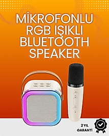 Yüksek Performanslı Kablosuz Karaoke Hoparlör