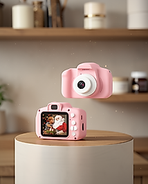 Mini 1080p HD Çocuk Kamera Pembe 8MP TF Kart Destekli XUCZZZÇOCUKKAMERASI