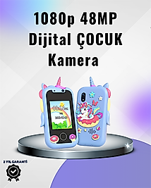 Çocuklar İçin Eğitici ve Eğlenceli Dijital Kamera