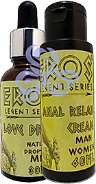 EROS LEGENT AN.L RIAX CREAM ARKA TESKİN EDİCİ GEVŞEKLİK KREMİ 60 ML + SOĞUK ERKEKLERE IİÇECEK 30 ML
