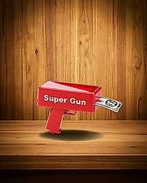 Para Saçma Tabancası Kırmızı Çocuklara Özel XXUCZZZSUPERGUN-2