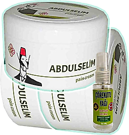 ABDÜLSELİM KREMİ 3 ADET 200 ML + ÇÖREK OTU YAĞI YAĞI 30 ML