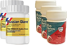 HİNTOHU TÜY DÖKÜCÜ AZALTICI MERHEM 50 ML 2 ADET + GENİTAL BÖLGE MERHEMİ 50 ML 3 ADET