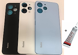 REDMİ 12 Arka Batarya Pil Kapağı SİYAH  (B7000 15