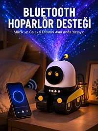 Otomatik Döner Slaytlı Üç Parlaklık Ayarlı Projektör Lamba Yeni Nesil