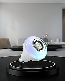 Akıllı LED Ampul E27 Bluetooth Hoparlörlü XUCZLAMBAHOPARLÖRRR-1