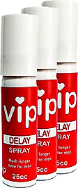 VİP LONGTİMEX FOR MEN 3 ADET DELAYSPRAY 25CC CİNSELİLİŞKİ SÜRESİNİUZATMAK IÇİN GECİKTİRİCİSPREY