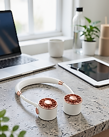 Katlanabilir Mini Vantilatör USB Şarjlı 3 Hız Seçeneği XUCZB135BOYUNVANTİLATÖR-6