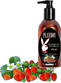 PLAYBOY ÇİLEK AROMALI MASAJ YAĞI 120 ML 2 ADET