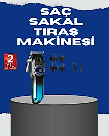 USB Type-C Şarjlı Kablosuz/Kablolu Erkek Tıraş Makinesi