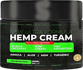 GİZMUR STORE LOUİSE BEAUTY / HEMP CREAM - AĞRILARINIZA CİLDİNİZİ NEMLENDİRMEYE 250 ML KREM