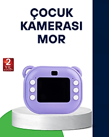 Anında Baskı Özellikli Çocuk Kamerası