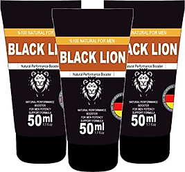 SÜPER BLACK LİON 50 ML 3 ADET MEN BOOSTER KREM ERKEKLERE ÖZEL ANLAR IÇİN KREM