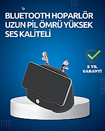 Akıllı Kablosuz Telefon Tutucu ve Stereo Hoparlör – Kolay Kullanım ve Yüksek Ses Kalitesi