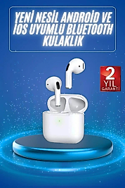 4.Nesil Bluetooth Kulaklık Yüksek Ses Kaliteli Dokunmatik Kontrol Özellikli