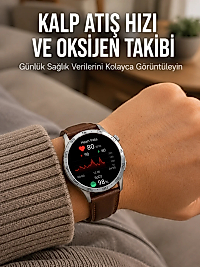Kalp Atış Hızı ve Oksijen Takibi Sunan Akıllı Saat