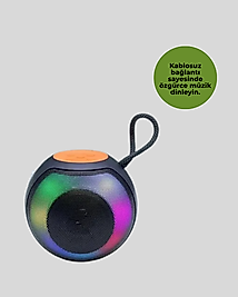 Taşınabilir 360° Stereo Sesli Hoparlör UCZZZP62SPEAKER-3