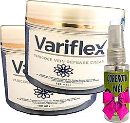 VARİFLEX KREM 100 ML X 2 ADET + VE ÇÖREK OTU YAĞI 30 ML