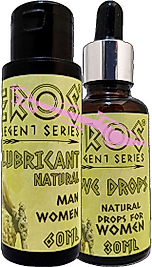 EROS LEGENT 60 ML LUBRİCANT GEL KOLAY KAYGANLIK JELİ + SOĞUK KADINLARA ÖZEL IÇECEK 30 ML