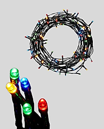 Su Geçirmez Pil Çalışan LED Perde Işık – İç ve Dış Mekan
