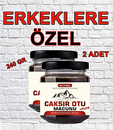 ERKEKLERE ÖZEL 24 SAAT ETKİLİ HATAY YÖRESİ ÇAKIR OTU MACUNU 240 GR X 2 ADET