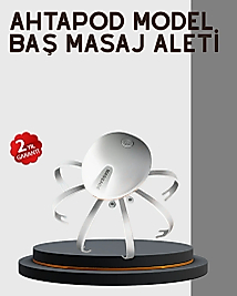 Kafa Derisi Masaj Aleti USB-C Şarjlı Rahatlatıcı ve Canlandırıcı Masaj