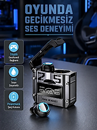 Powerbank Özellikli Bluetooth Kulaklık – Ergonomik, Suya Dayanıklı