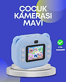 Çocuk Şipşak Kamera – 24MP HD Çift Lensli Termal Baskı Teknolojili