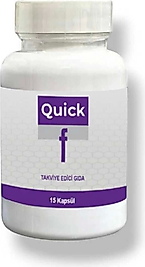 QUİCK F 15'Lİ DESTEKLEYİCİ ÜRÜN