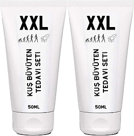 KUŞXLL CREAM 2 ADET ERKEKLERE ÖZEL ENİNE-BOYUNA-HACMİNE PE.NİSMASAJ BAKIMKREMİ 50 ML