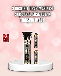 8 Taraklı Saç Kesme ve Sakal Şekillendirme Makinesi