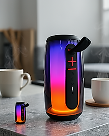 RGB Işıklı Taşınabilir Bluetooth Hoparlör Type-C Şarjlı UCZZSX5051HOPARLÖR-1
