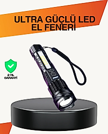 Outdoor ve Acil Durum İçin Güçlü LED El Feneri