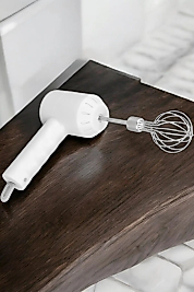 Şarjlı El Mikseri USB Şarjlı Elektrikli Taşınabilir Mini Paslanmaz Çelik