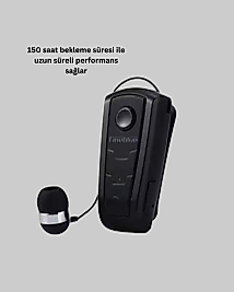 Ergonomik Bluetooth Kulaklık – 8 Saat Konuşma, Gürültü Azaltıcı Mikrofon