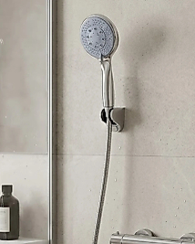Çok Fonksiyonlu 4 Kademeli El Duşu Seti Spiral Hortumlu Banyo Duş Başlığı