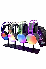 Kablosuz Kulak Üstü Bluetooth Kulaklık RGB Işıklı UCZZZPG580KULAKLIKKKKKKK1