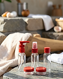 Seyahat Kozmetik Dolum Seti 5 Parça 30 ml UCZZZ5LİSEYAHATŞİŞESİBORDO-1