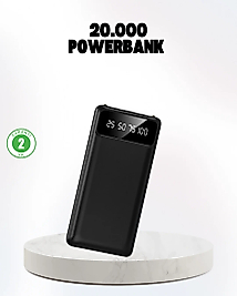 Çoklu Güvenlik Korumalı 20.000 mAh Powerbank Fener Özellikli