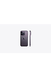 Iphone 14 Pro Max Batarya Pil Kapağı - Derin Mor