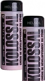 SÜPER KOLOSSAL ERKEKLERE ÖZEL VE KREM 200 ML 2 ADET